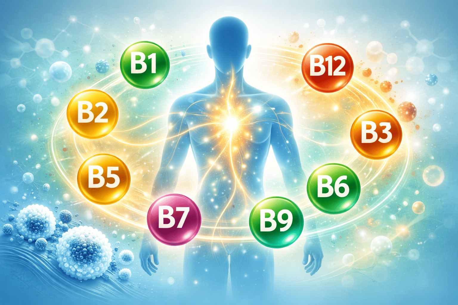 비타민B군 효능 정리 (피로회복, 에너지, 면역)