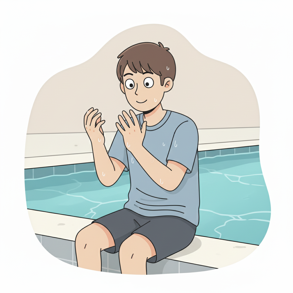 물속에 오래 있으면 손가락이 쭈글쭈글해지는 이유: 능동적 피부 반응의 과학