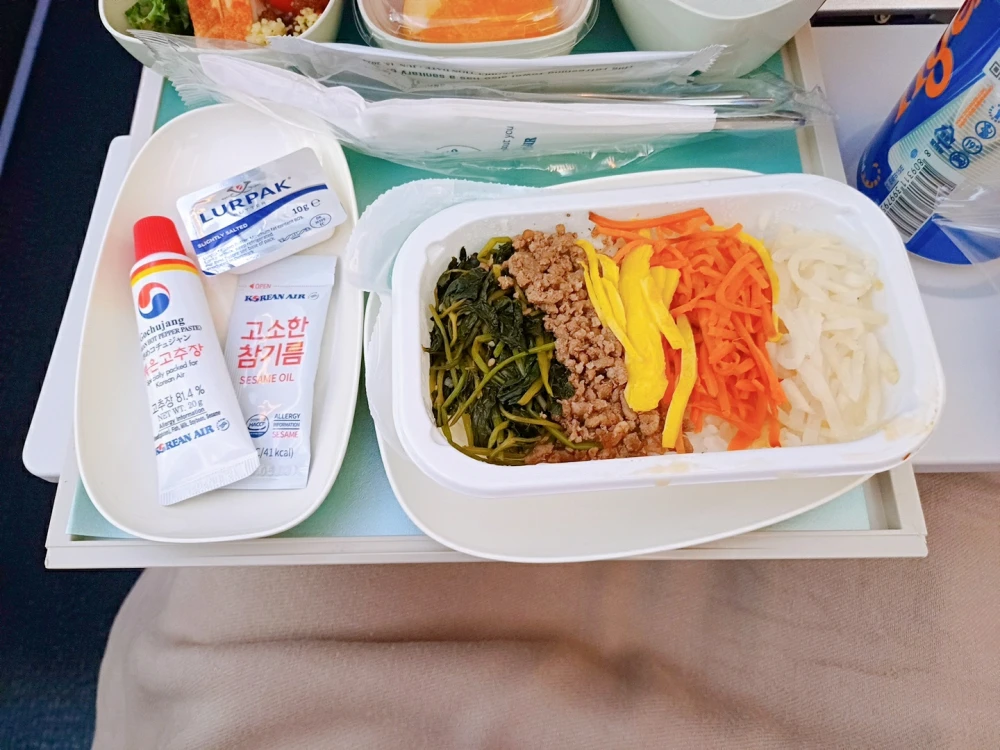 인천-하노이 대한항공 KE441 탑승 후기 - 좌석, 기내식 정보