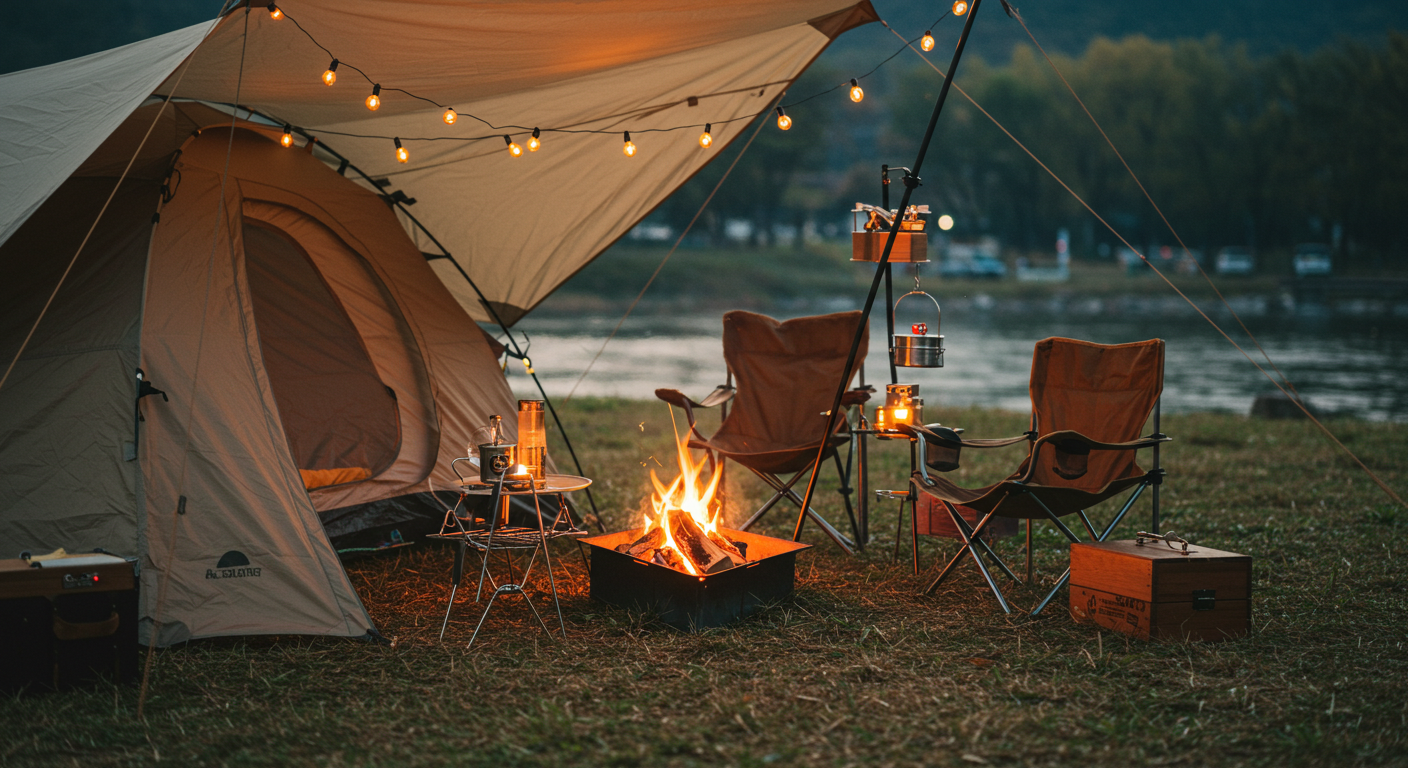 파주&amp;연천 감성 캠핑장