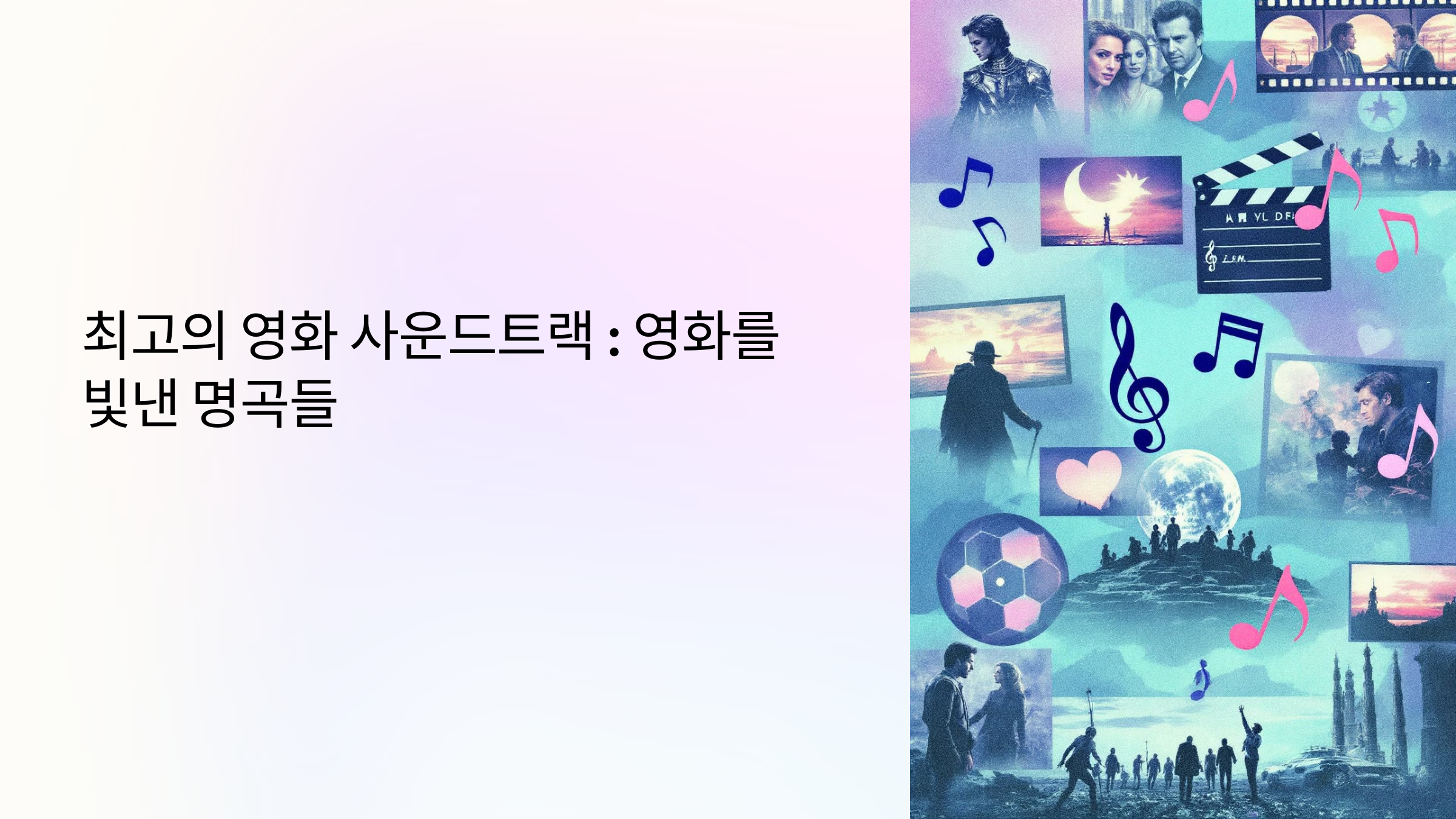 영화를 빛낸 명곡들