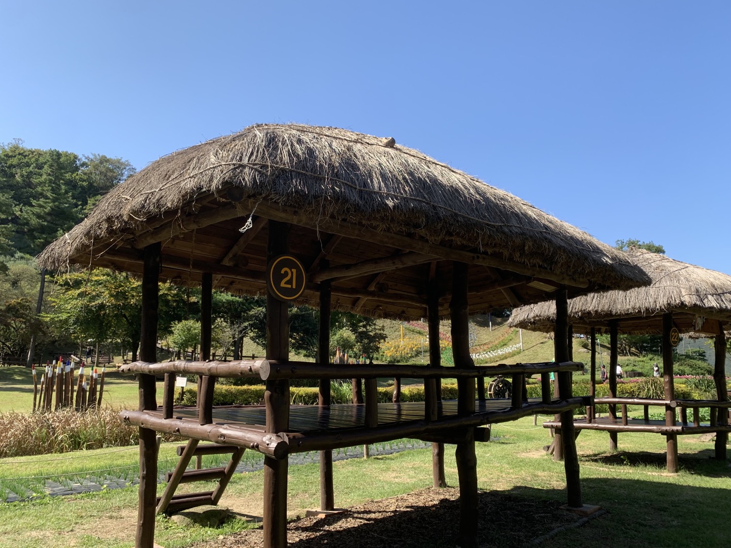 용인 농촌테마파크 오두막