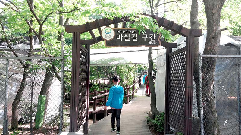 북한산둘레길(Bukhansan Dulegil) 마실길(Masilgil)