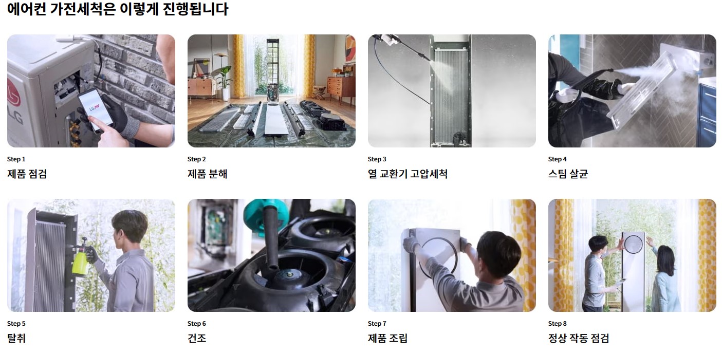 에어컨 청소 업체 비교