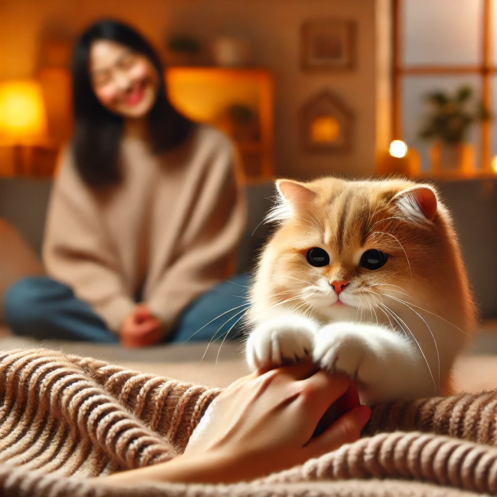 반려묘 꾹꾹이의 의미: 왜 고양이는 꾹꾹이를 할까? [반려묘 행동 완벽 해설]