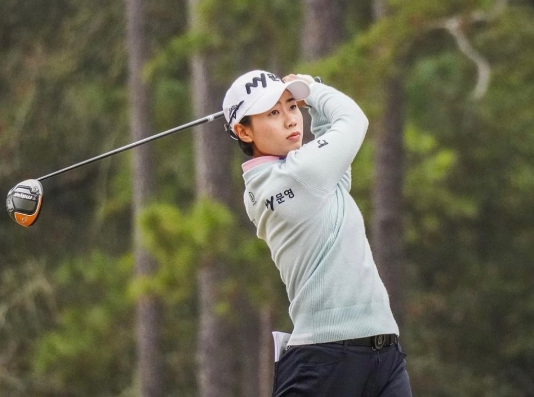 안나린의 스윙 피니시