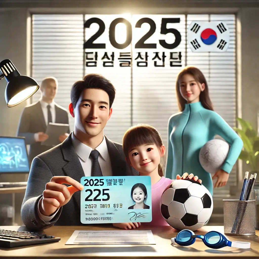 2025년 스포츠강좌이용권 사용처/이용방법: 수강 가능한 스포츠 강좌