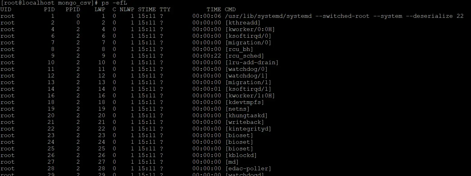 프로세스 내 스레드 수