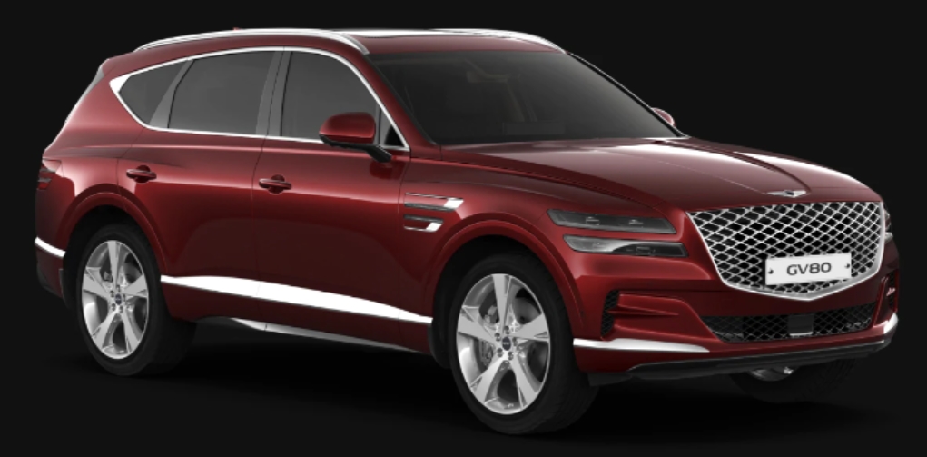 리마 레드( 색상코드 : FR7) 제네시스 GV80 리마 레드( 색상코드 : FR7)