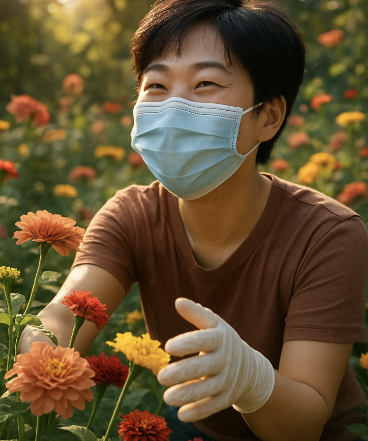 참나리 꽃가루 알레르기, 비염 환자가 키워도 괜찮을까?