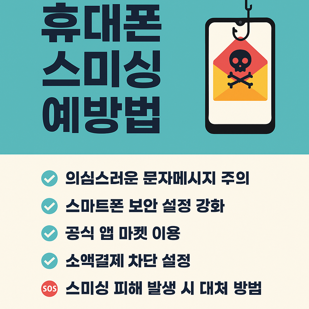 휴대폰 스미싱 예방법