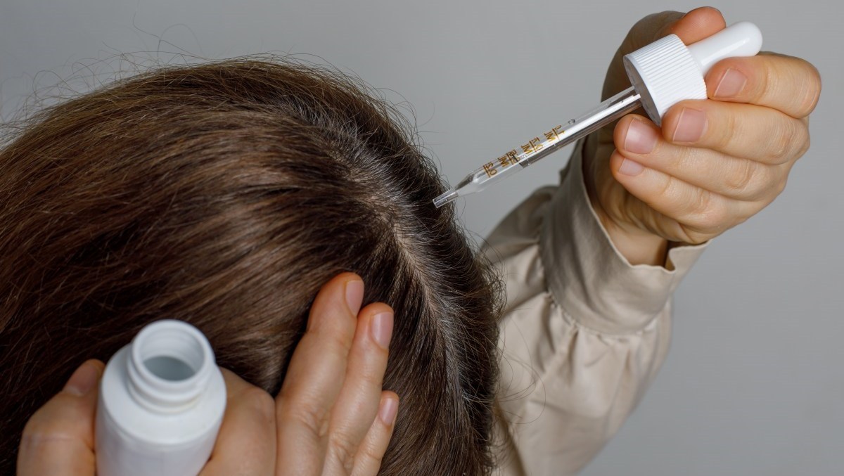 두피에 직접 바르기