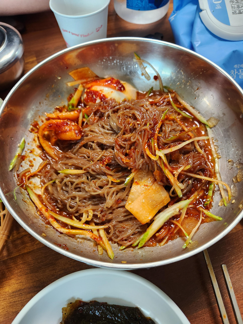 용인 강원도 위가 연탄불고기 냉면