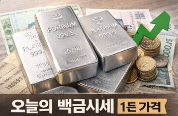 오늘의 백금 시세 1돈 가격