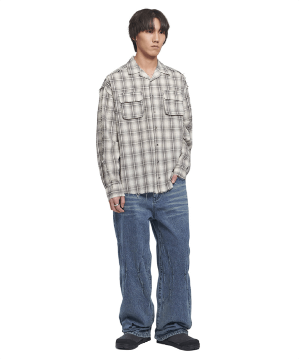 키스는 괜히 해서 8회 장기용 체크셔츠