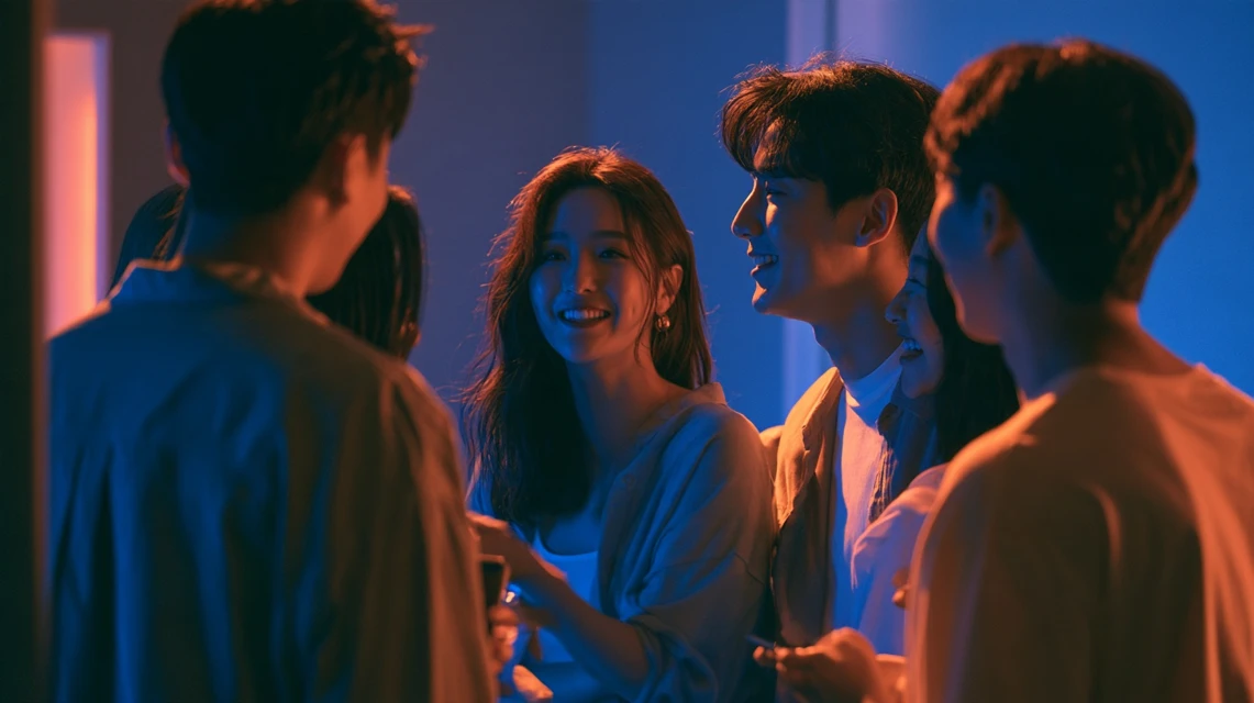 테마 후기를 찾아보며 예약할 곳을 고르는 사람