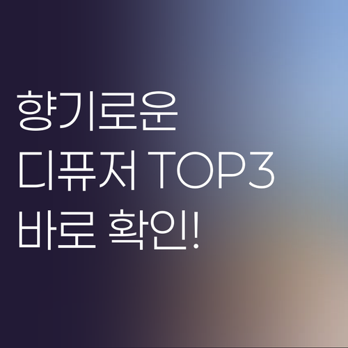 향기로운 일상! 아로마 디퓨저 BES..