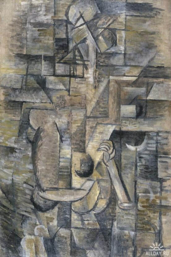 화가 피카소와 브라크의 작품 비교