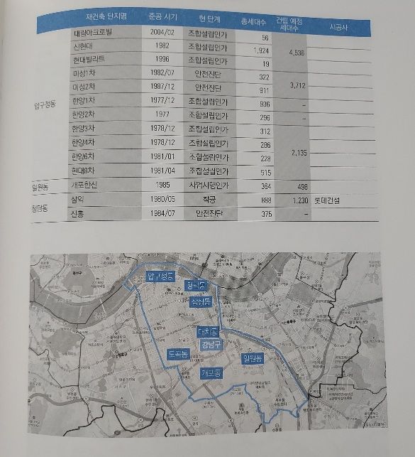 서울 압구정동 재건축