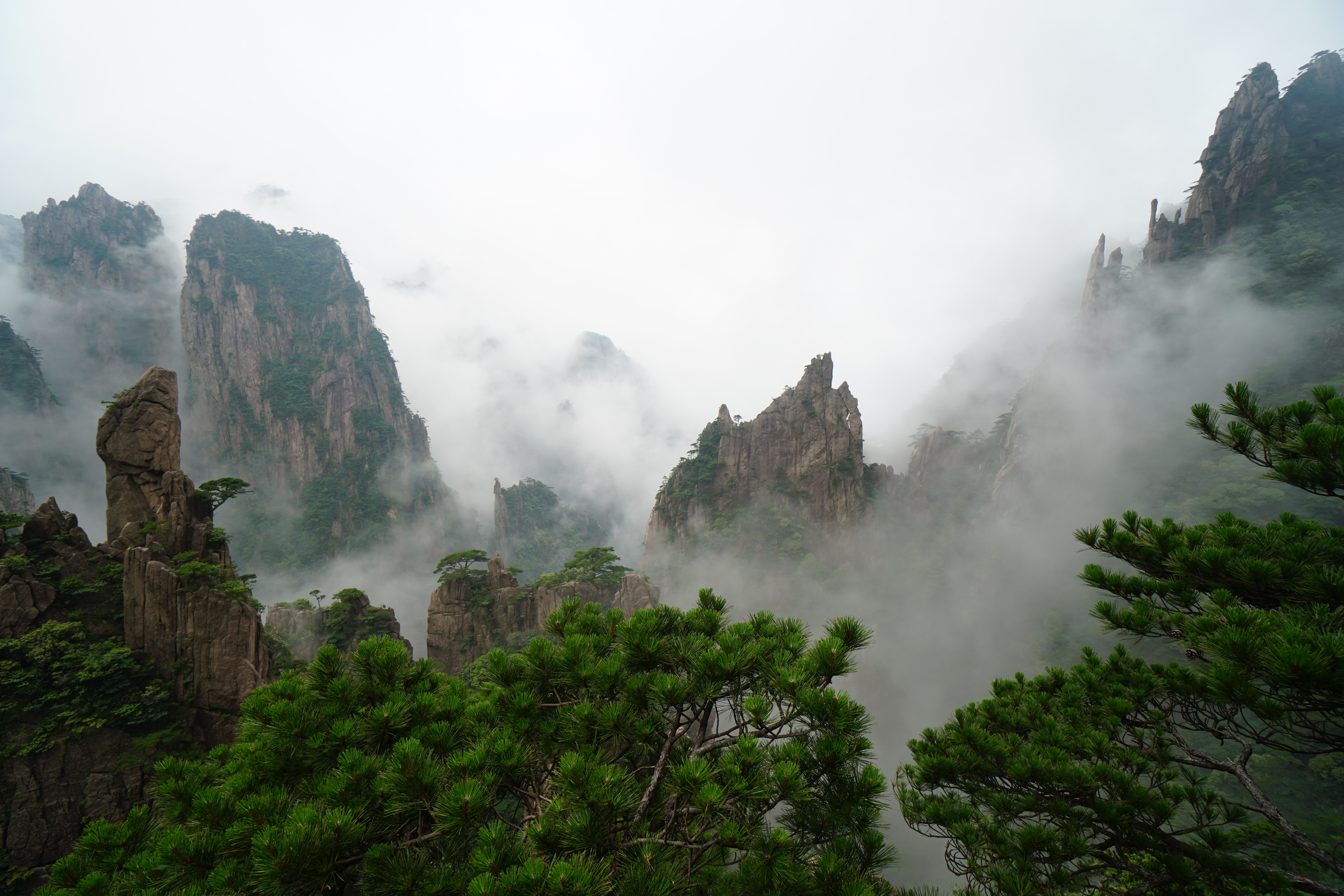 중국산풍경
