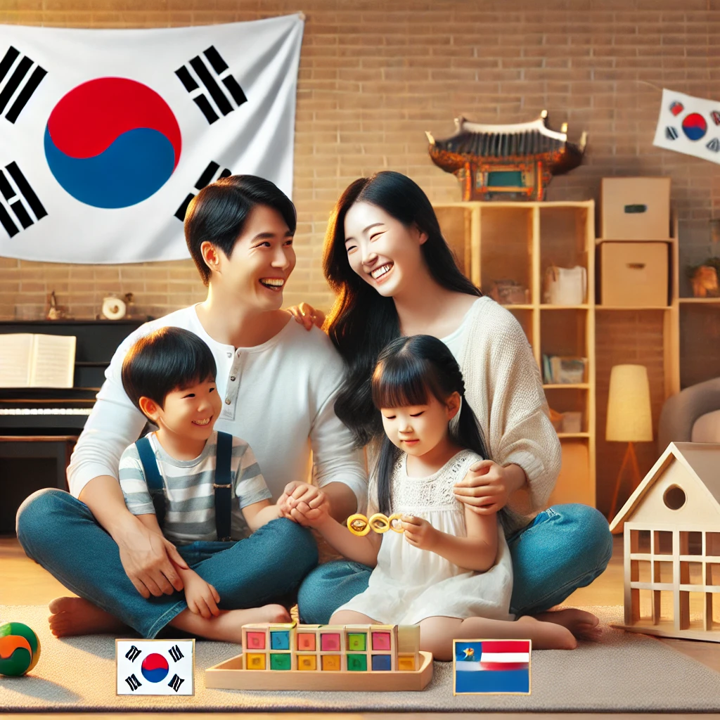 다문화 가정 관련 사진