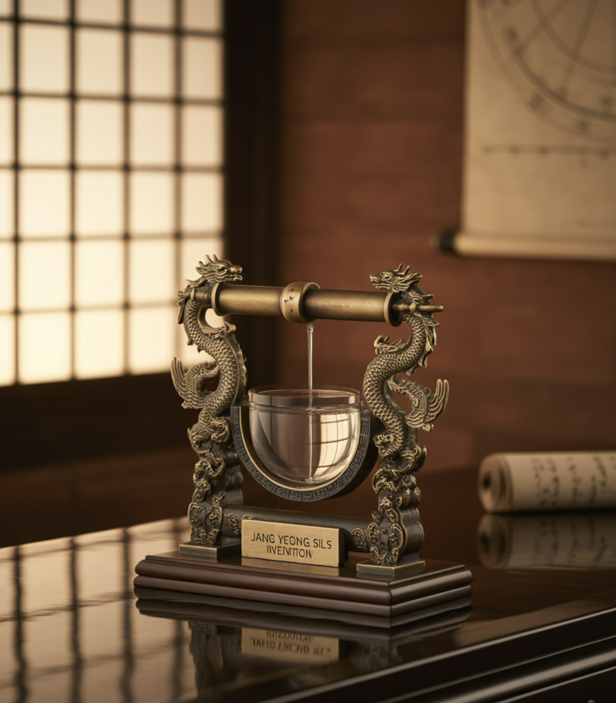 장영실, 물과 쇠구슬로 시간을 노래하게 하다