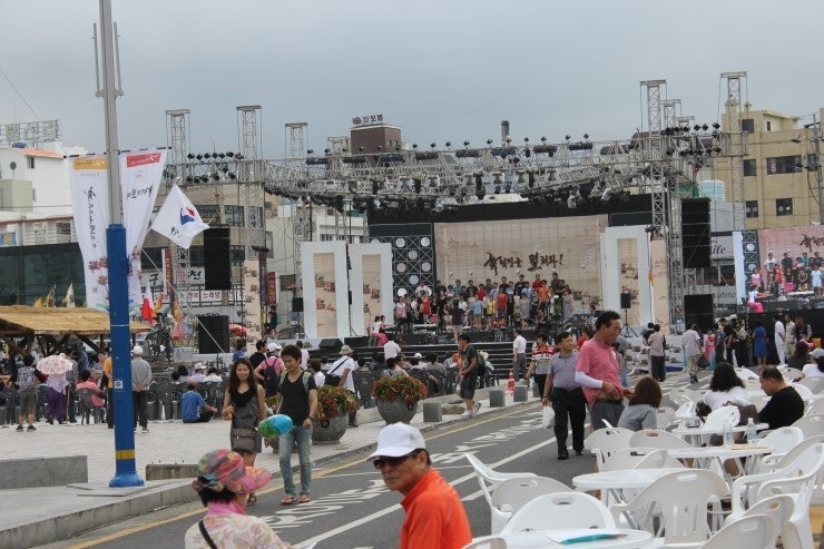 통영한산대첩축제 사진