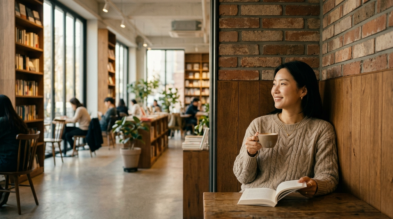 혼자 있어도 안정감을 느끼는 모서리 공간