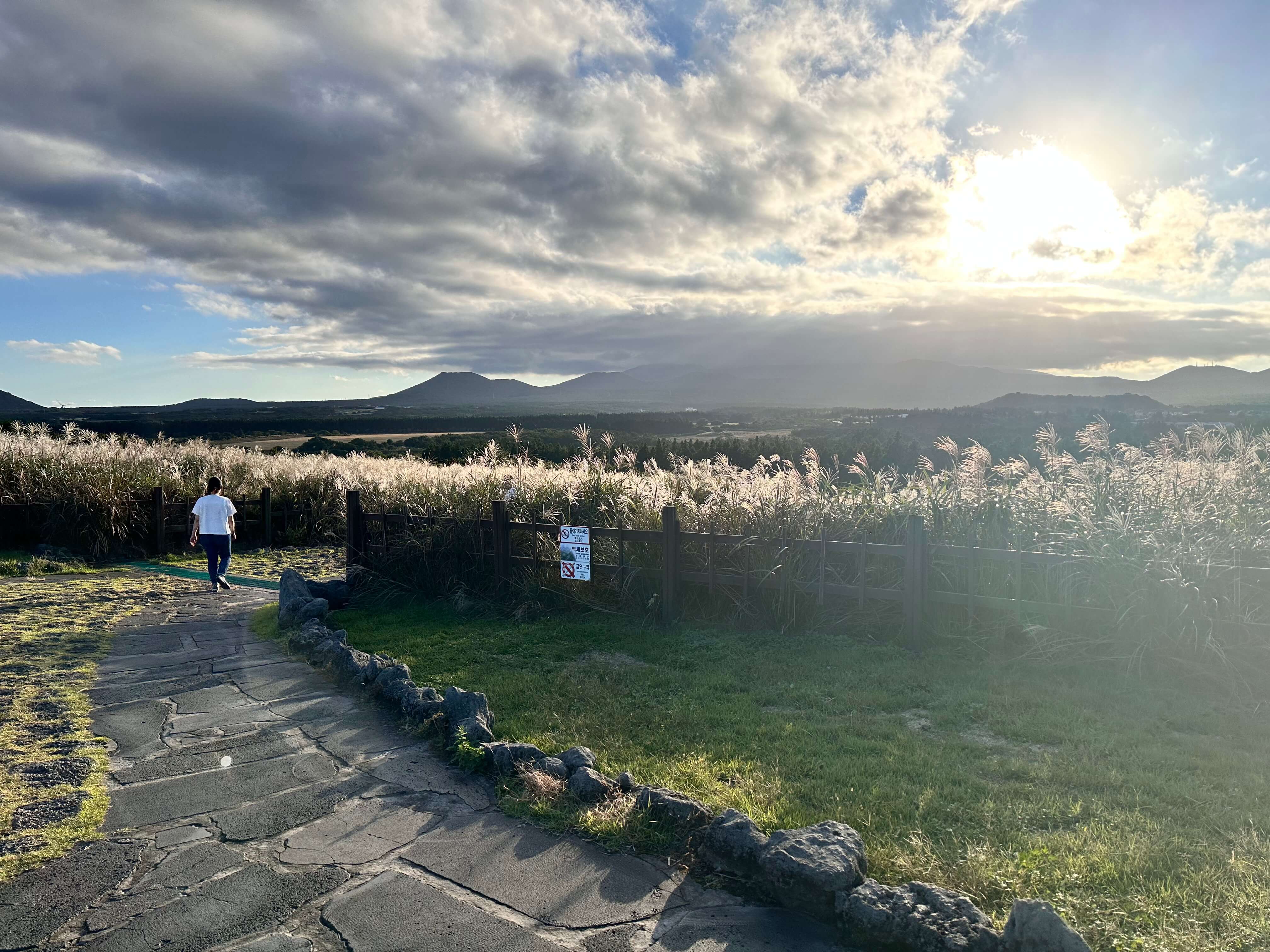 가을 아기와 함께 제주도 여행 산굼부리