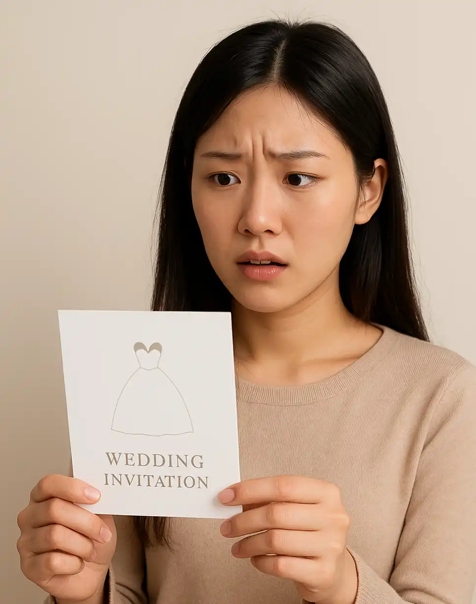 몇년동안 연락한번 없던 친구가 연락이 와서는 결혼한다고 청첩장 모바일로 보내는 경우 현명한 대처 방법