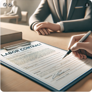 표준 근로계약서 작성법