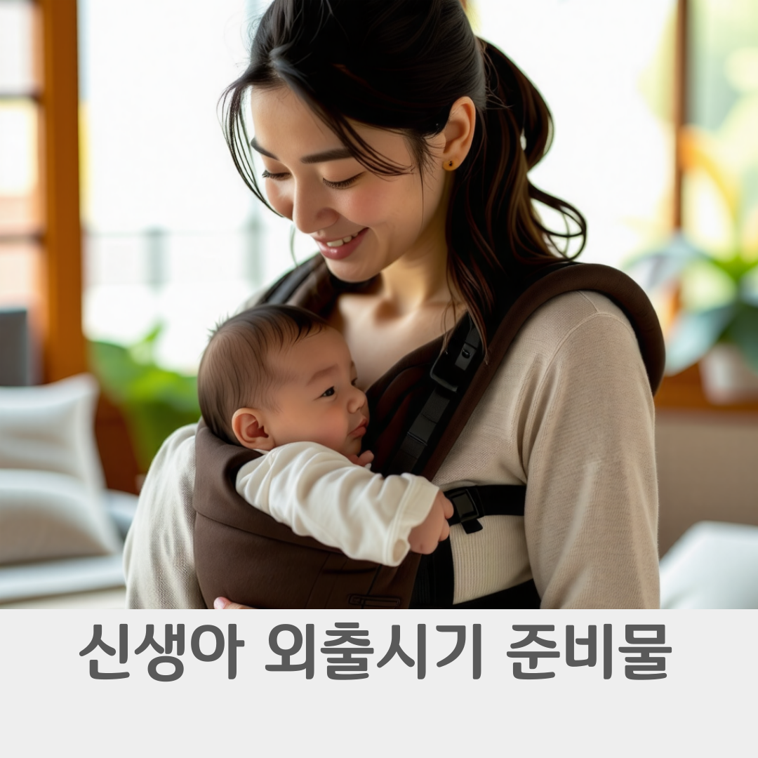 신생아 외출시기 준비물 주의사항
