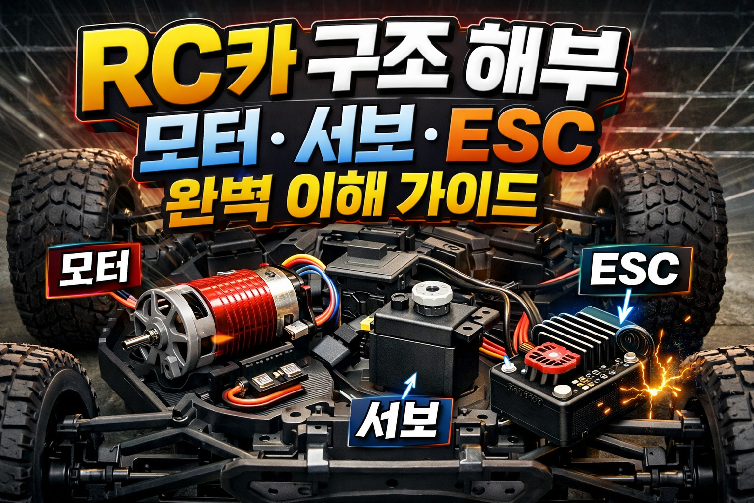 RC카 구조 해부