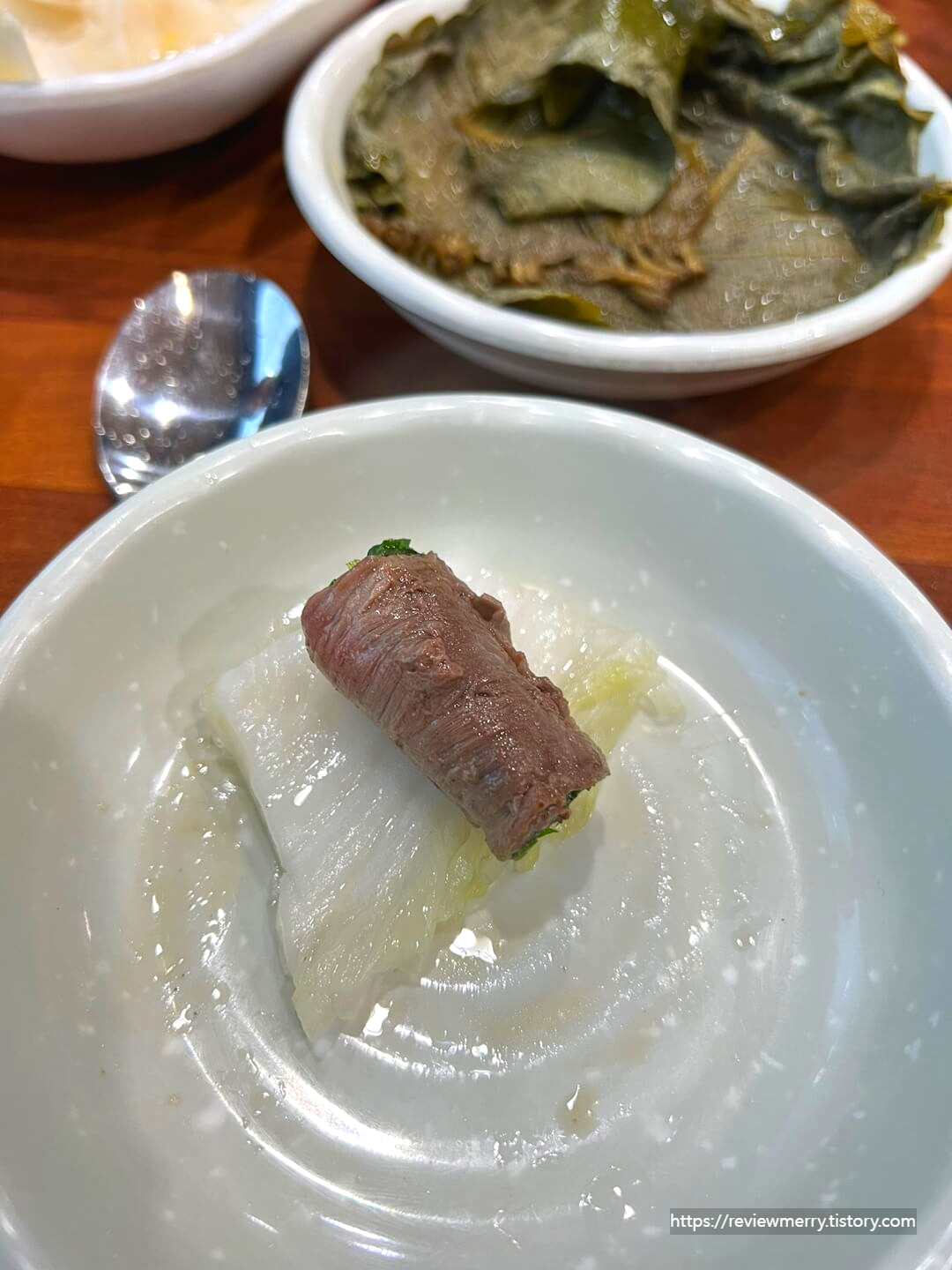 배추 고기말이쌈
