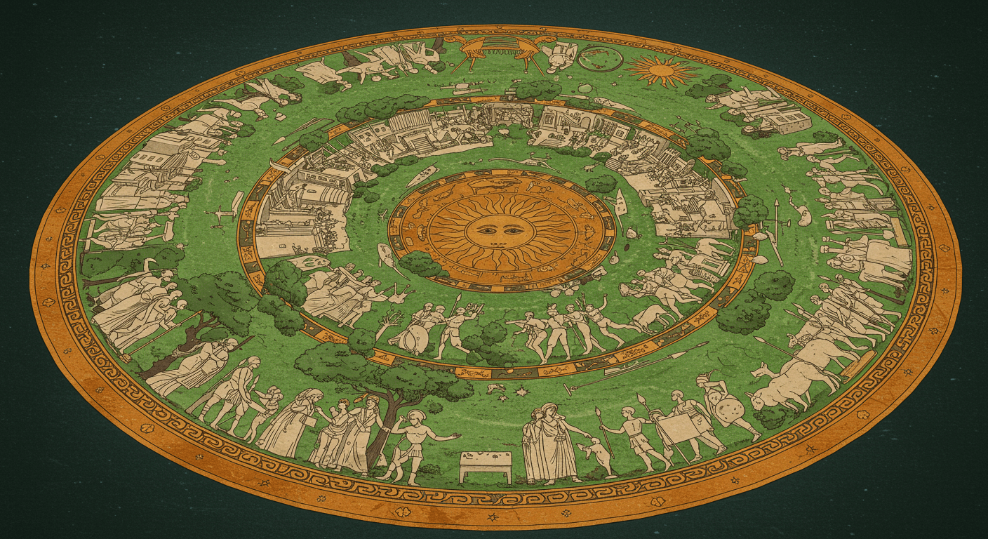 아킬레우스의 방패 (우주, 삶, 신화) 관련 사진