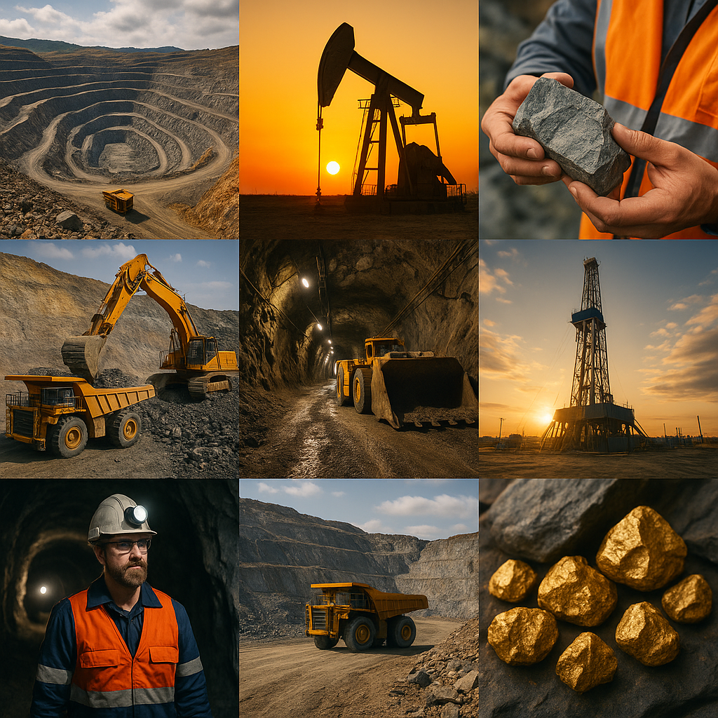 자원 산업 이미지