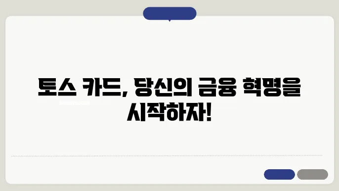 토스 카드 보안 기능