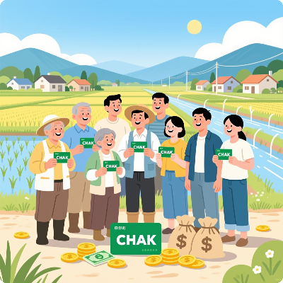 남해군 농어촌 기본소득 착카드 이미지