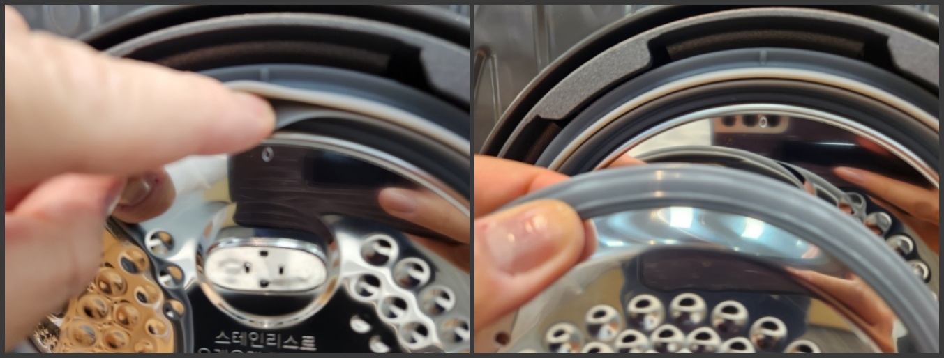 분리형 2중 패킹 사진입니다.