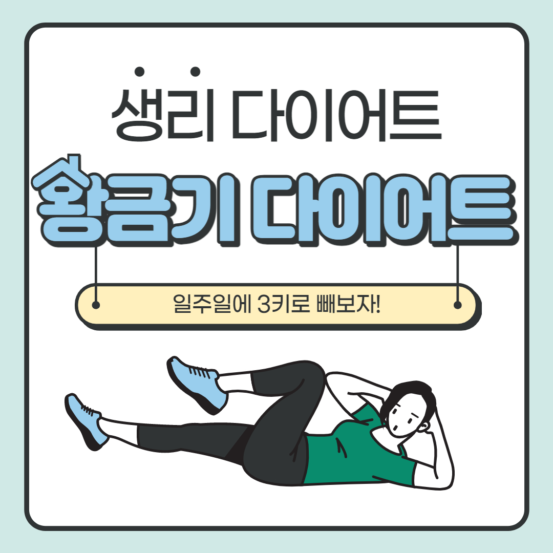 생리 다이어트