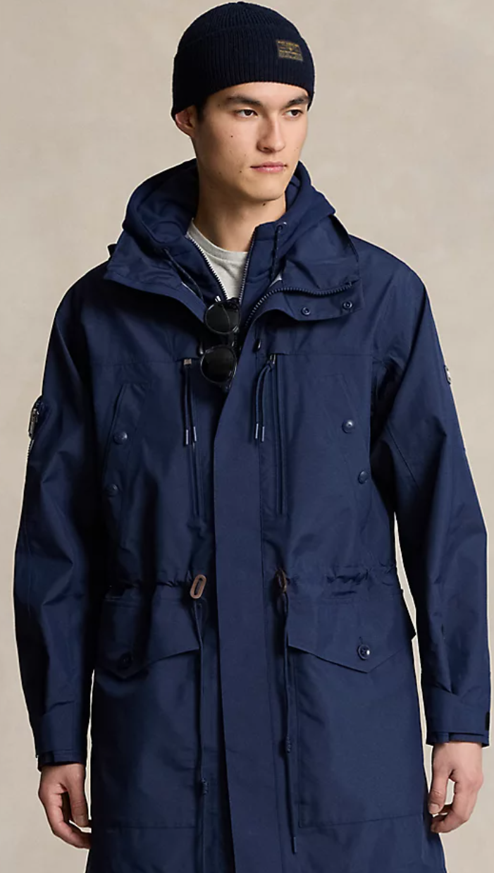 남성 봄 재킷 - 폴로 랄프로렌 발수 마쉬 재킷