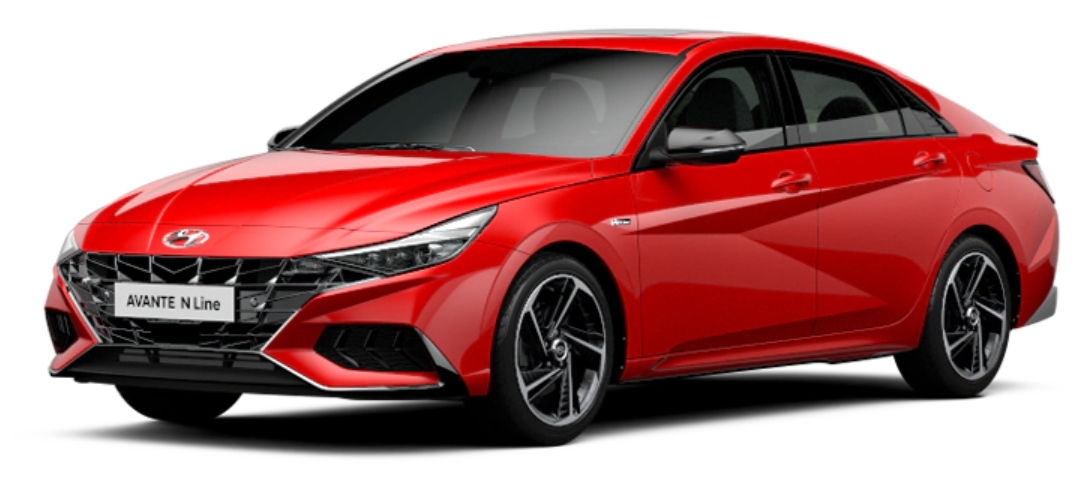 파이어리 레드( 색상코드 : PR2) 아반떼 N라인 색상코드 - 파이어리 레드( 색상코드 : PR2)