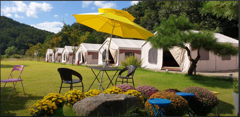 글램핑 캠핑장 - 더휴글램핑