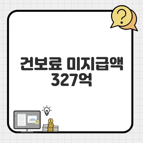 건보료 미지급액 327억, 내 환급금 확인하는 쉬운 방법