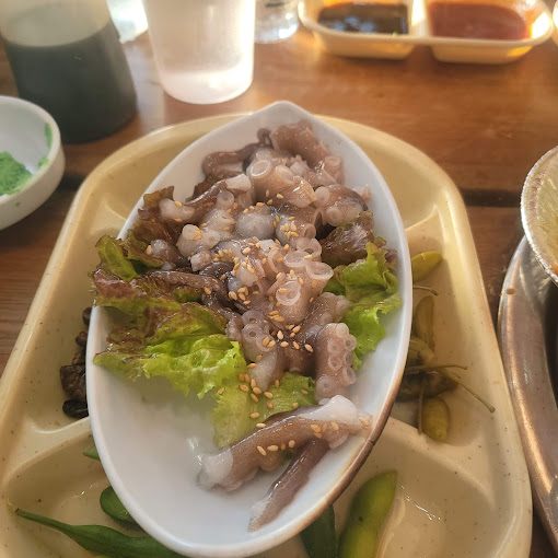 제부도 조개구이, 대하 맛집 '대하횟집'