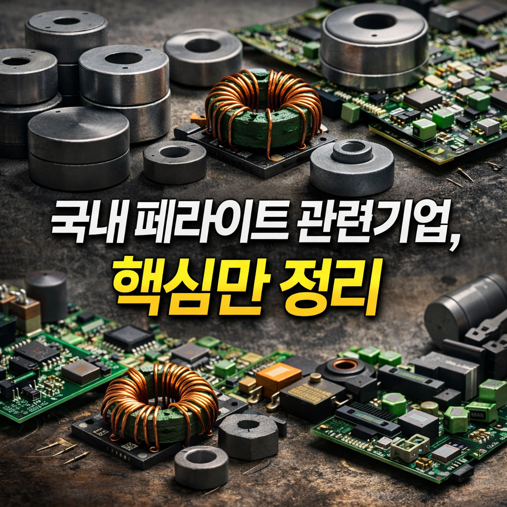 페라이트 관련주