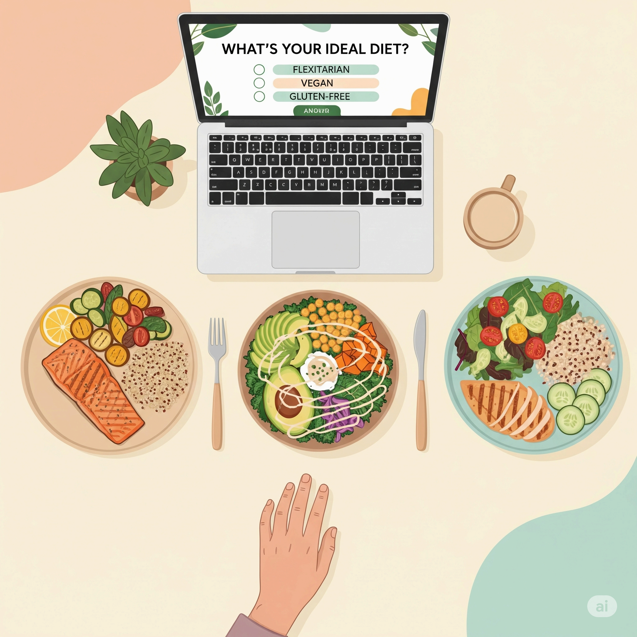 나에게 맞는 식단은? 식생활 유형 셀프 테스트 + 가이드