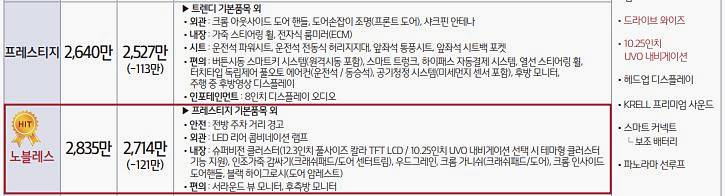 k5 리스 가격