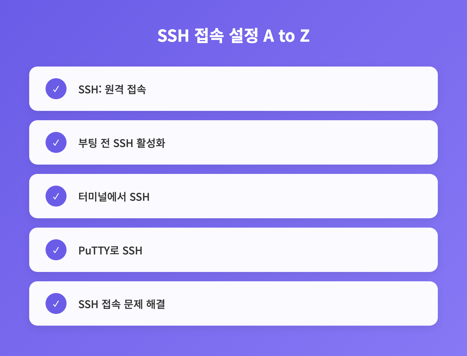 라즈베리파이 headless 환경 구축, SSH VNC 설정 및 문제 해결 인포그래픽 1