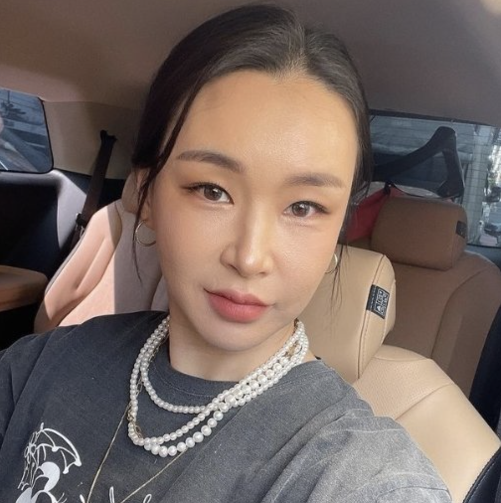 배윤정 자동차 셀카